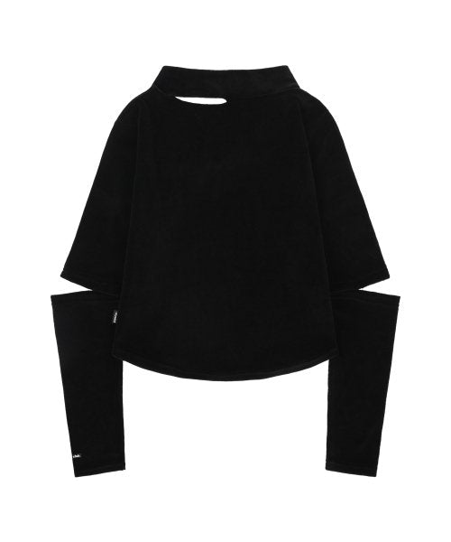 [𝐅𝐚𝐧𝐜𝐲 𝐜𝐥𝐮𝐛©] LOFTY CUT-OUT LONG SLEEVE (2 color)