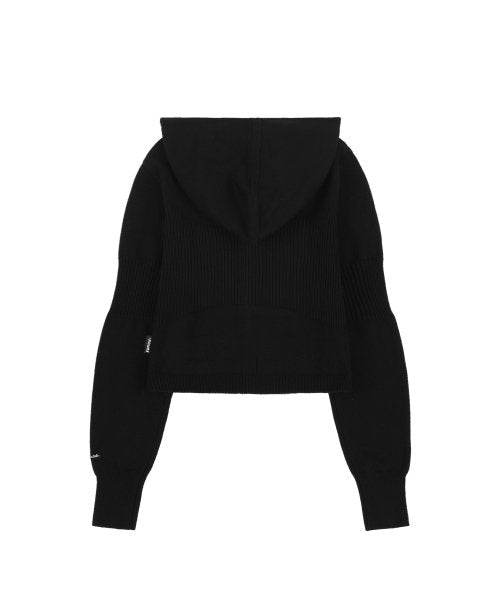 [𝐅𝐚𝐧𝐜𝐲 𝐜𝐥𝐮𝐛©] HIKER KNIT HOOD ZIP-UP (2 color)