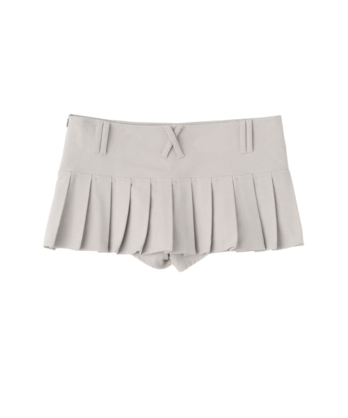 [SCULPTOR®] Cotton Pleats Micro Skort (2 color)