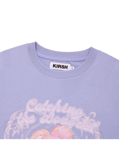 [KIRSH®] WITTY BUNNY BOUQUET GIRL T-SHIRT (2 color)