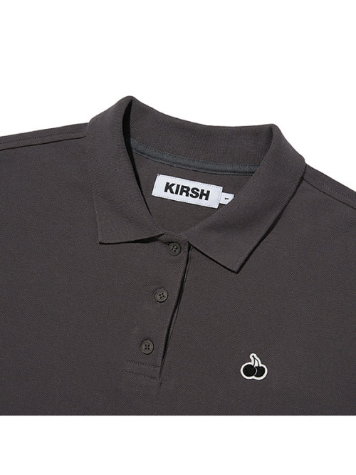 [KIRSH®] MONO CHERRY CROP PIQUE (4 color)