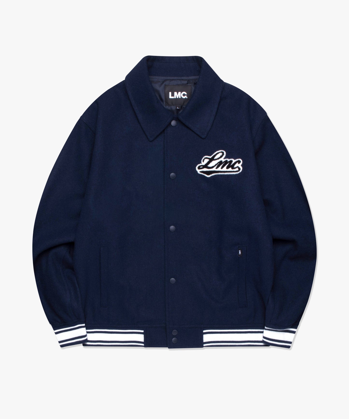 [LMC.] CLASSIC WOOL VARSITY JACKET