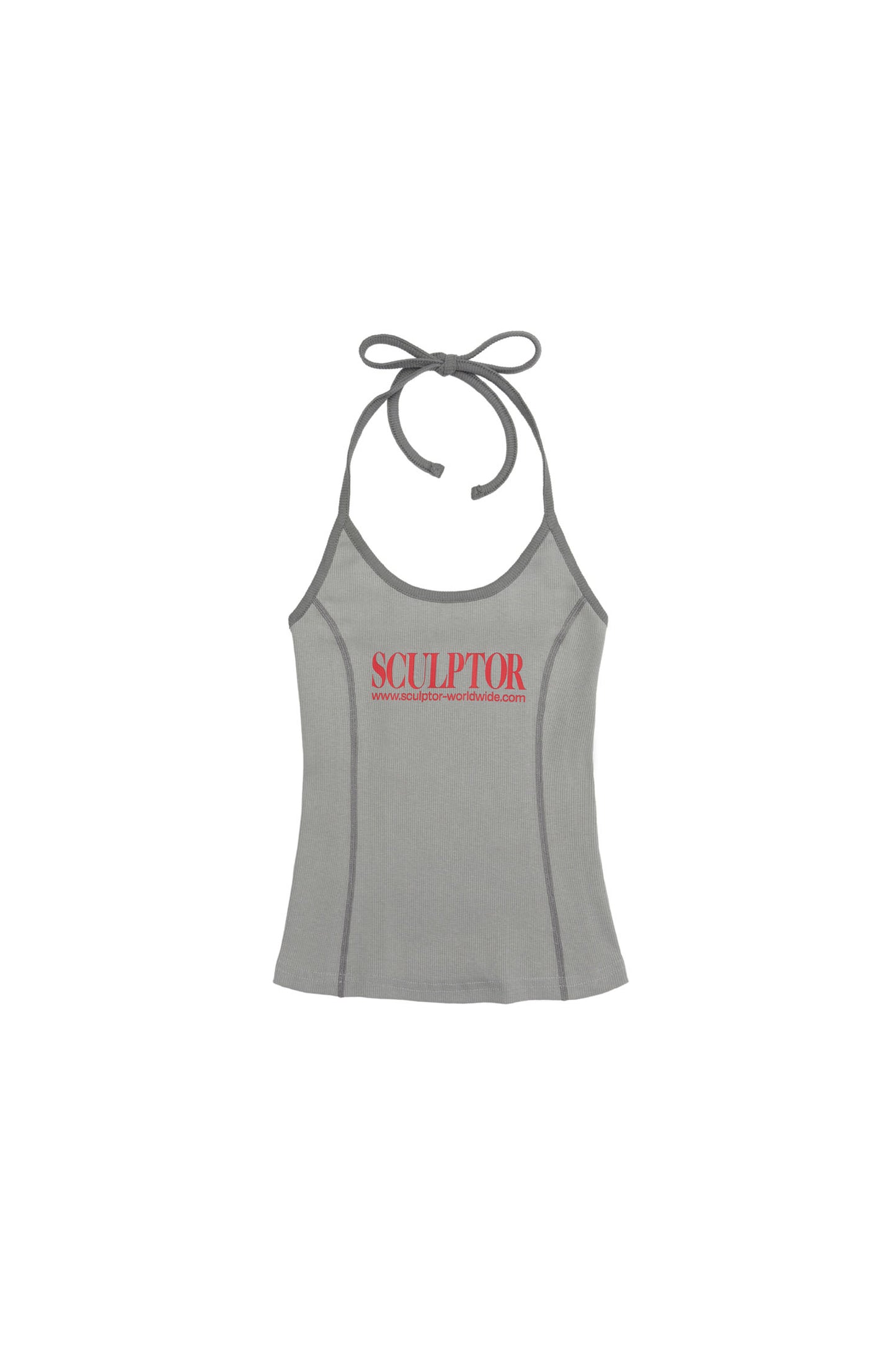 [SCULPTOR®] Classic Logo Halter Top  (3 color)