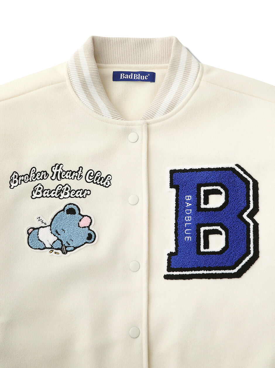 [BadBlue®] Baby BadBear Varsity Jacket