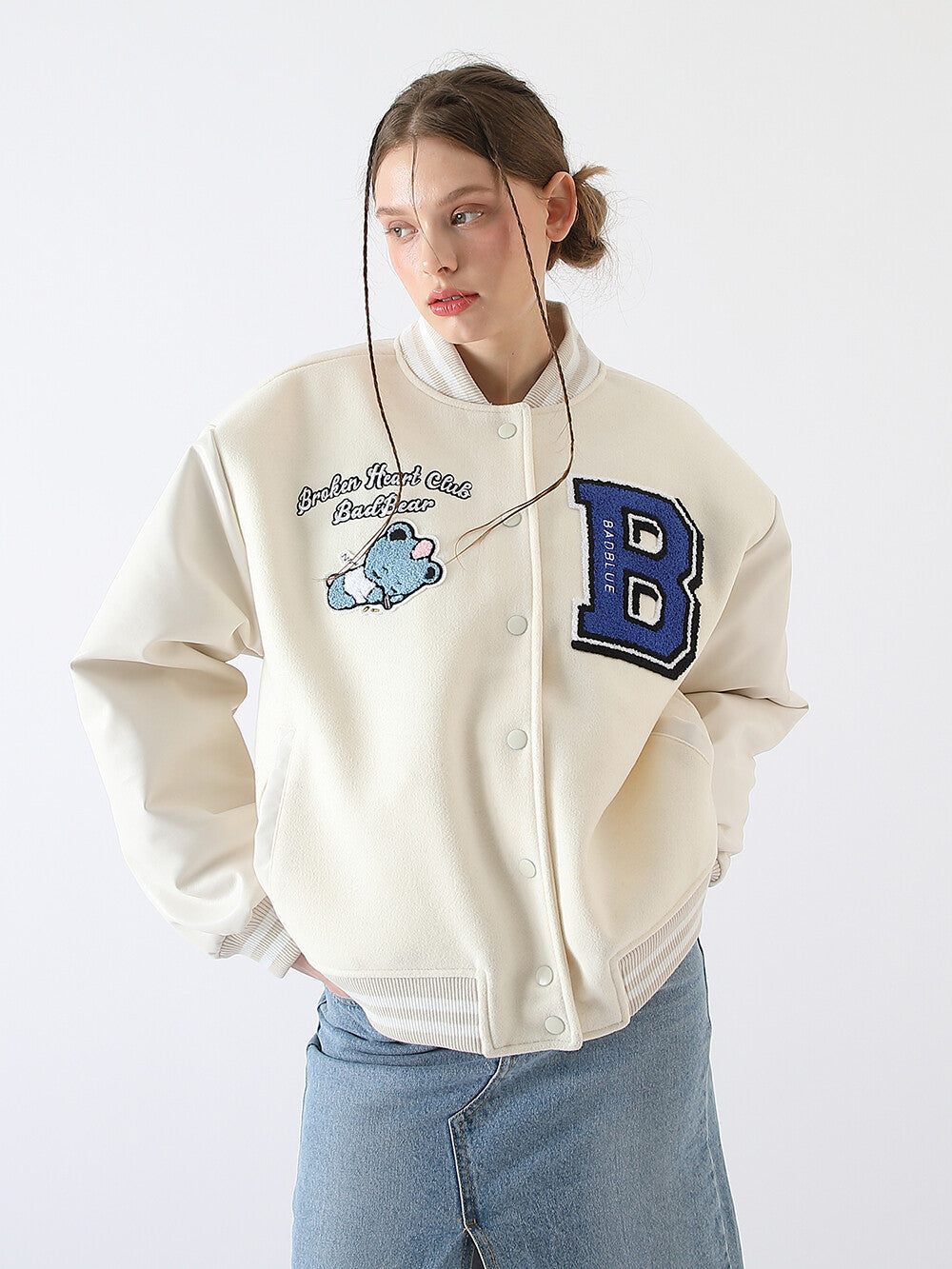 [BadBlue®] Baby BadBear Varsity Jacket