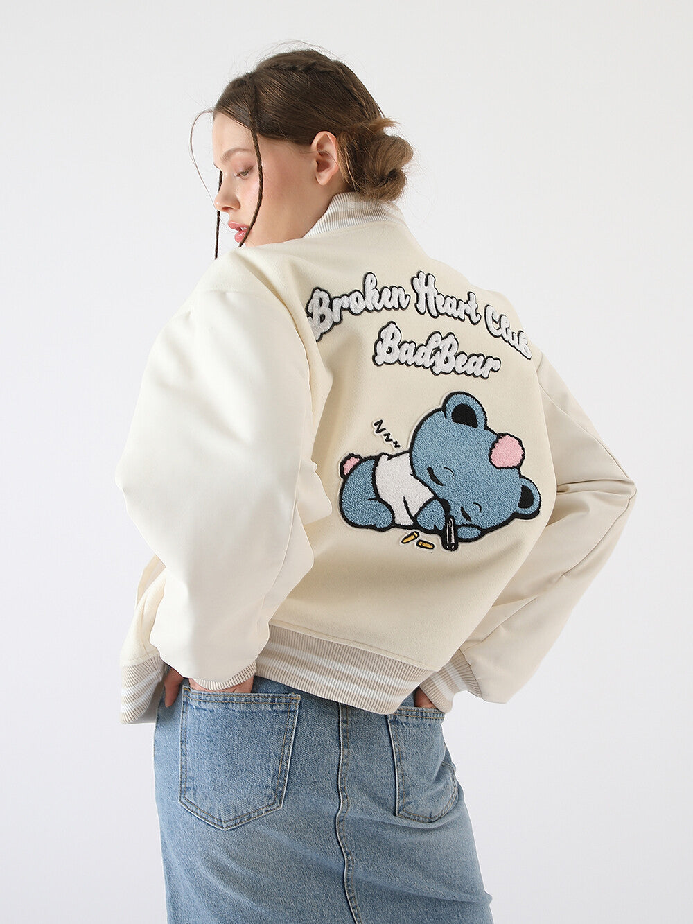 [BadBlue®] Baby BadBear Varsity Jacket