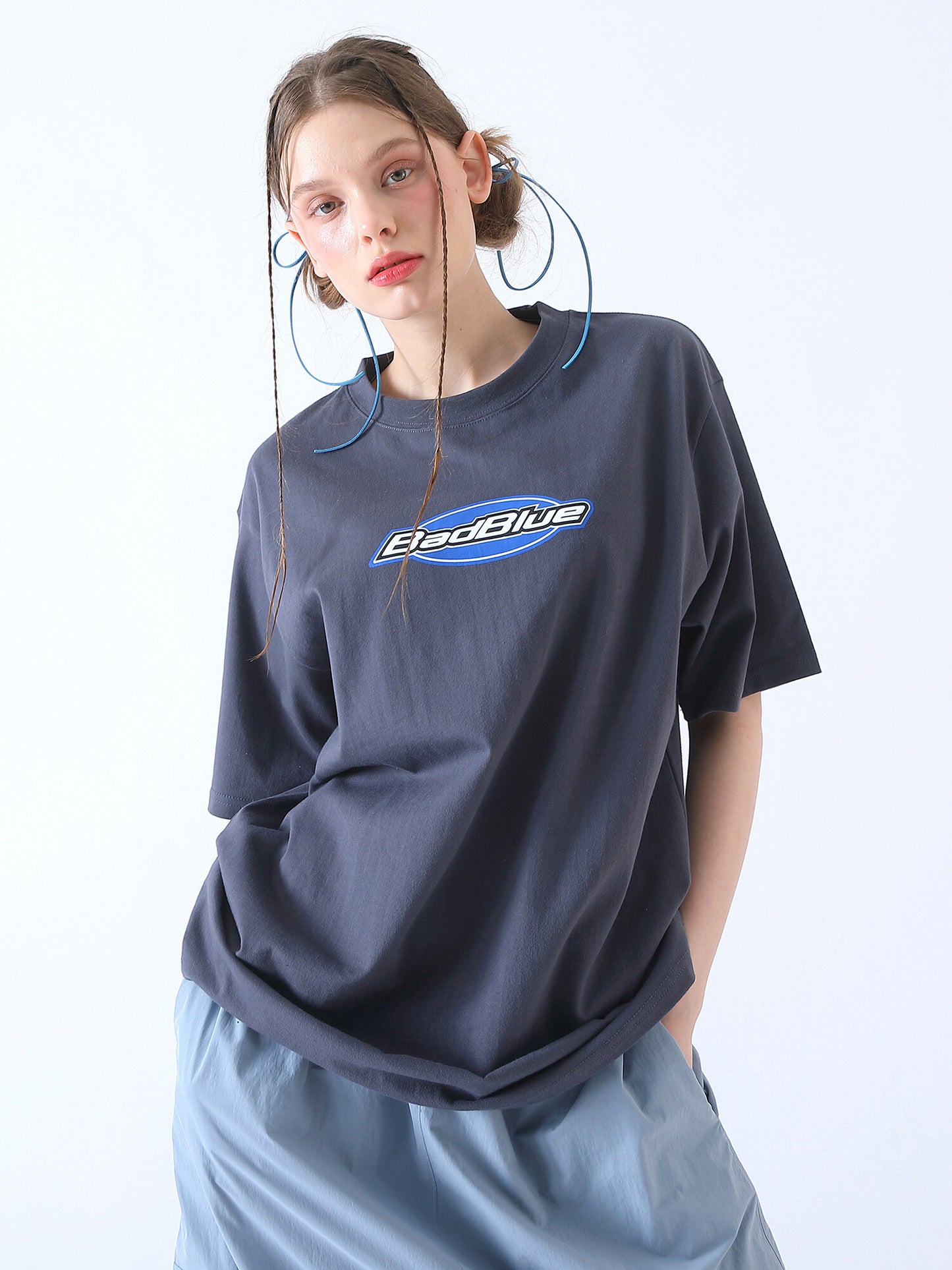 [BadBlue®] Circle Oversized Tee