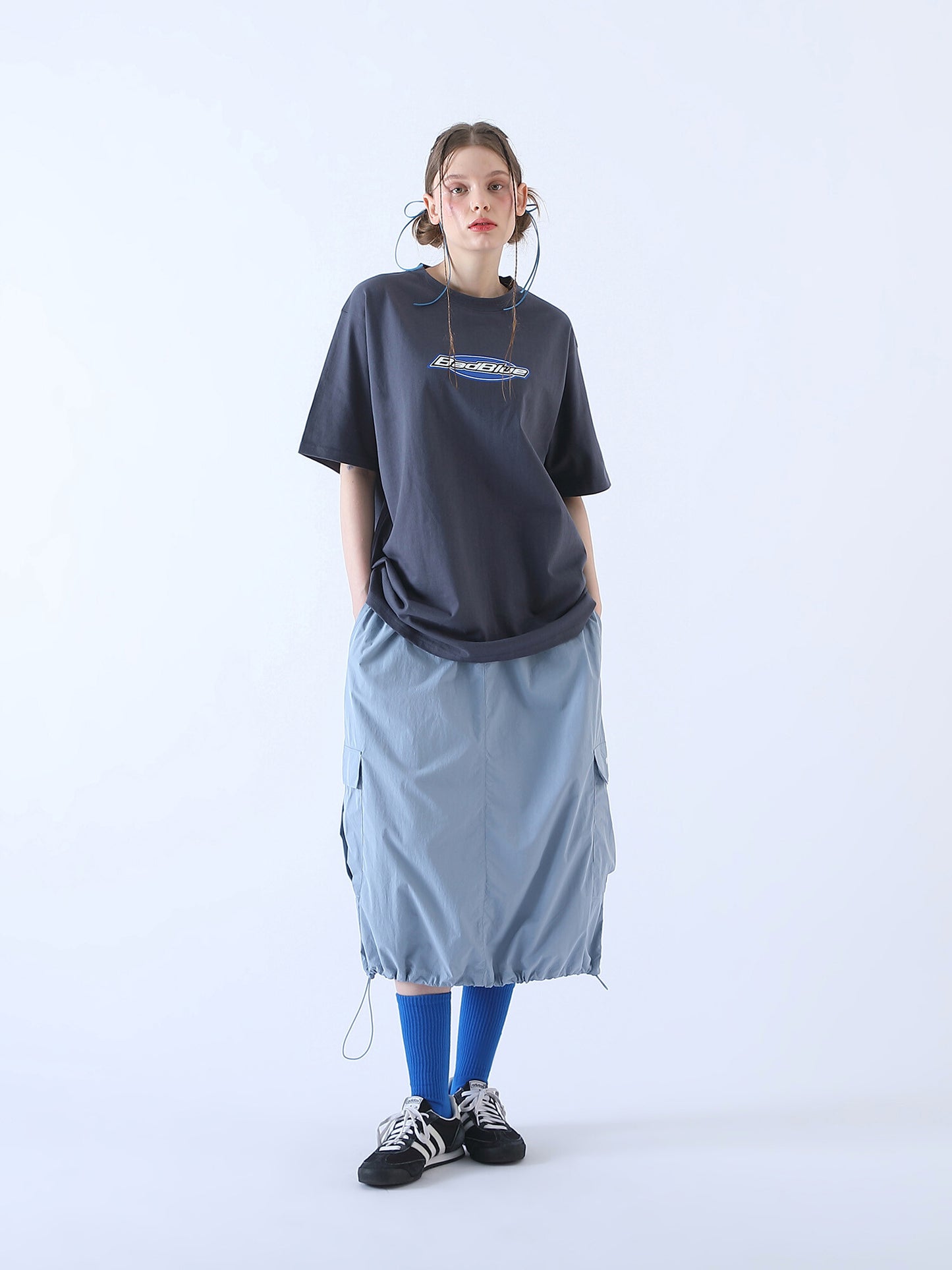 [BadBlue®] Circle Oversized Tee