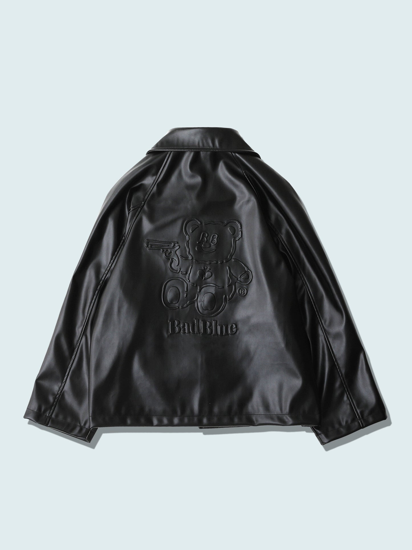 [BadBlue®]  BadBear Vegan Leather Jacket