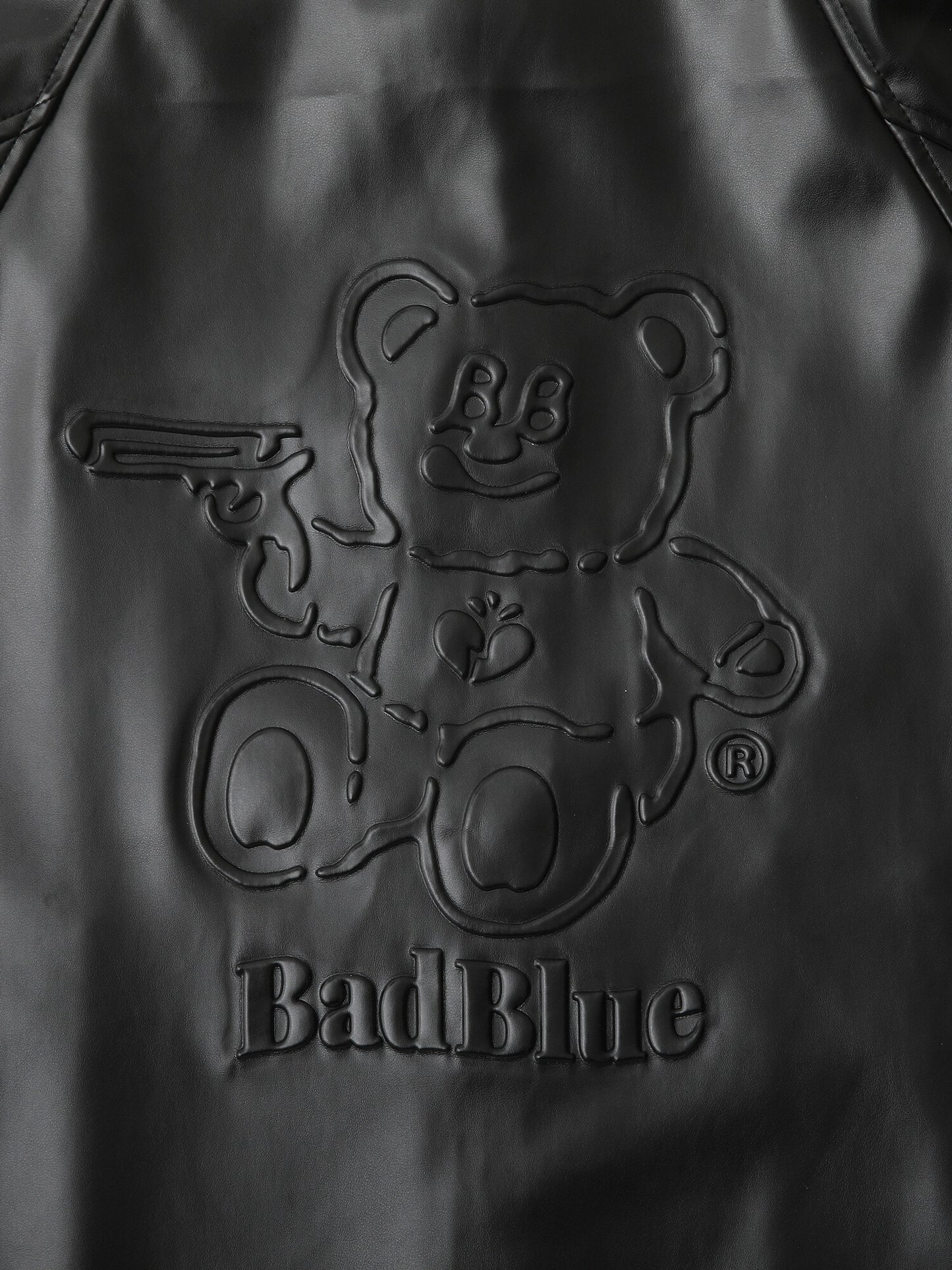 [BadBlue®]  BadBear Vegan Leather Jacket