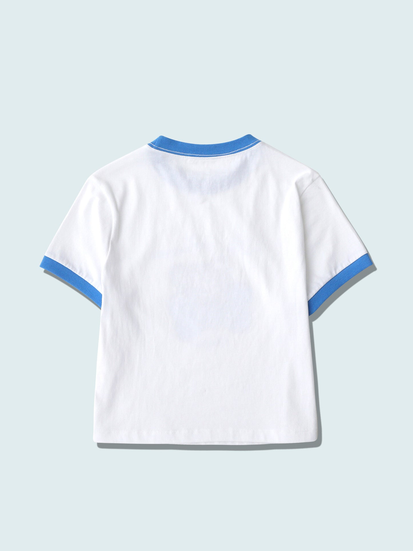 [BadBlue®] Ribbon BadBear Ringer Crop Tee