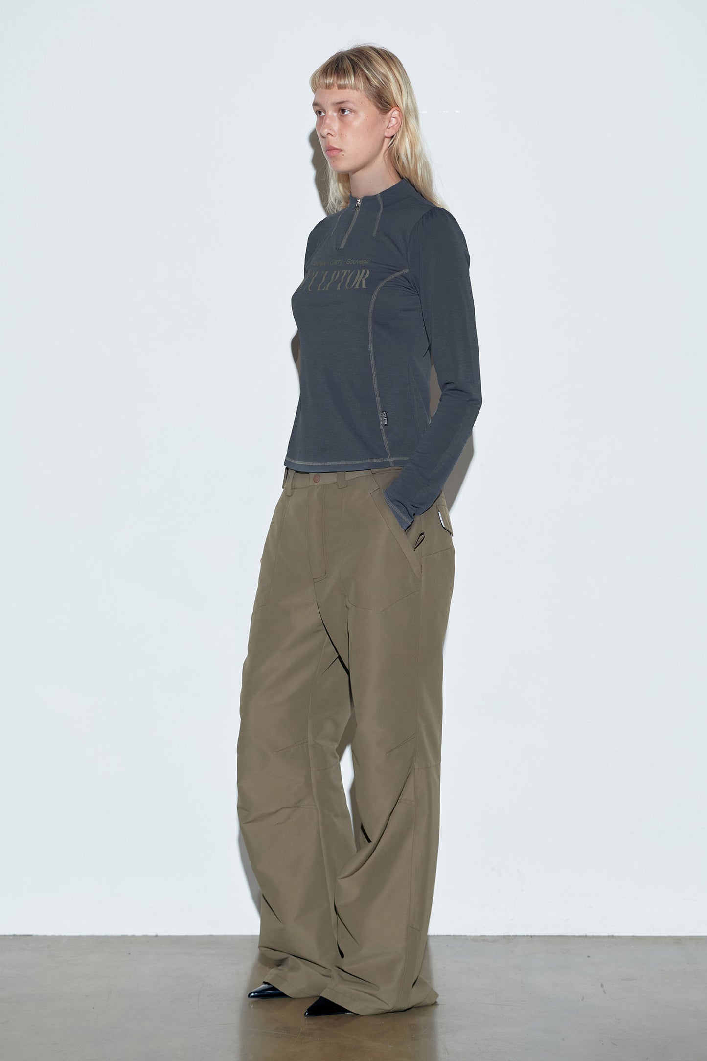 [SCULPTOR®] Classic Bootcut Pants  (3 color)