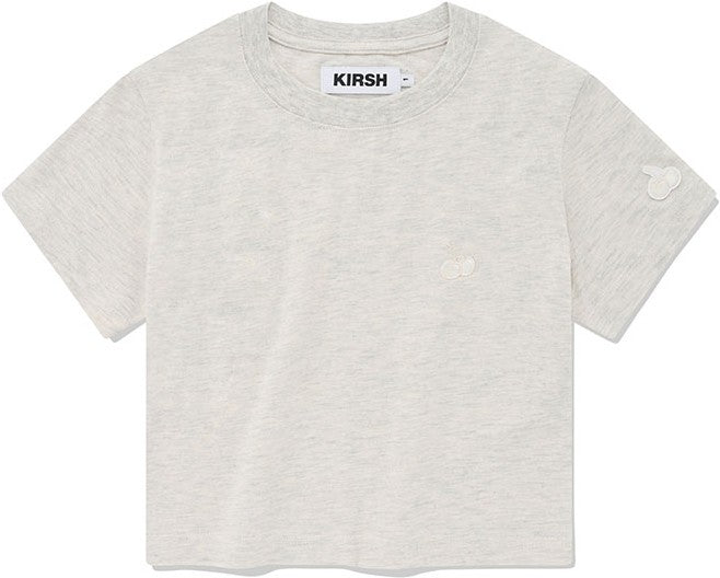 [KIRSH®] SMALL CHERRY CROP TEE SHIRT