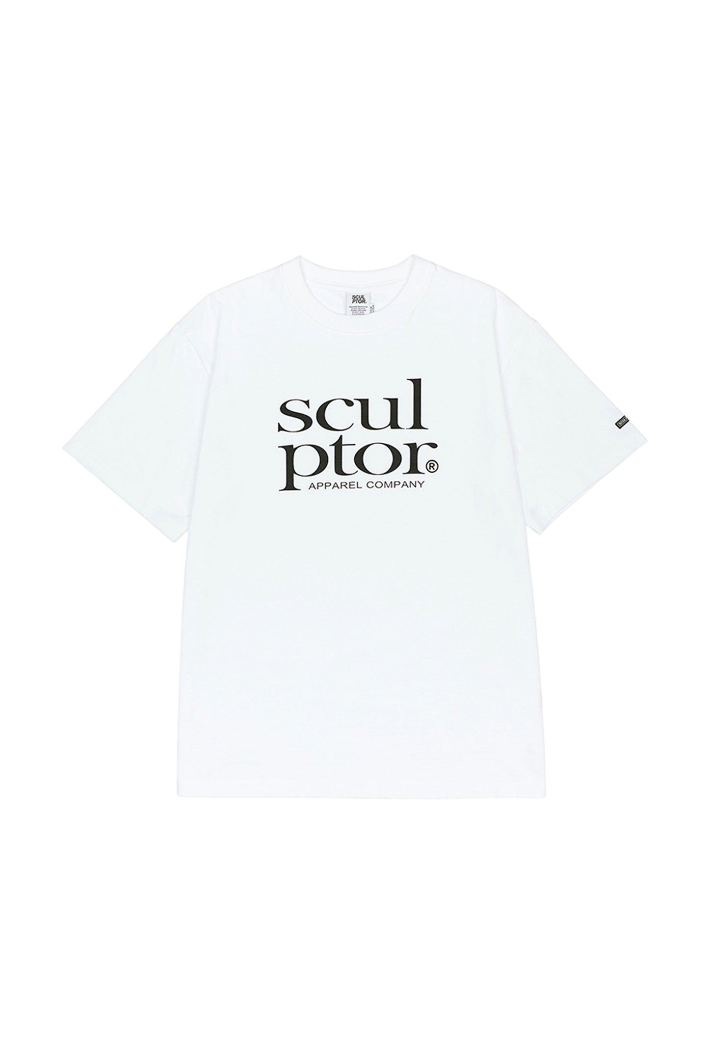 [SCULPTOR®] Retro Logo Boxy Tee (2 color)