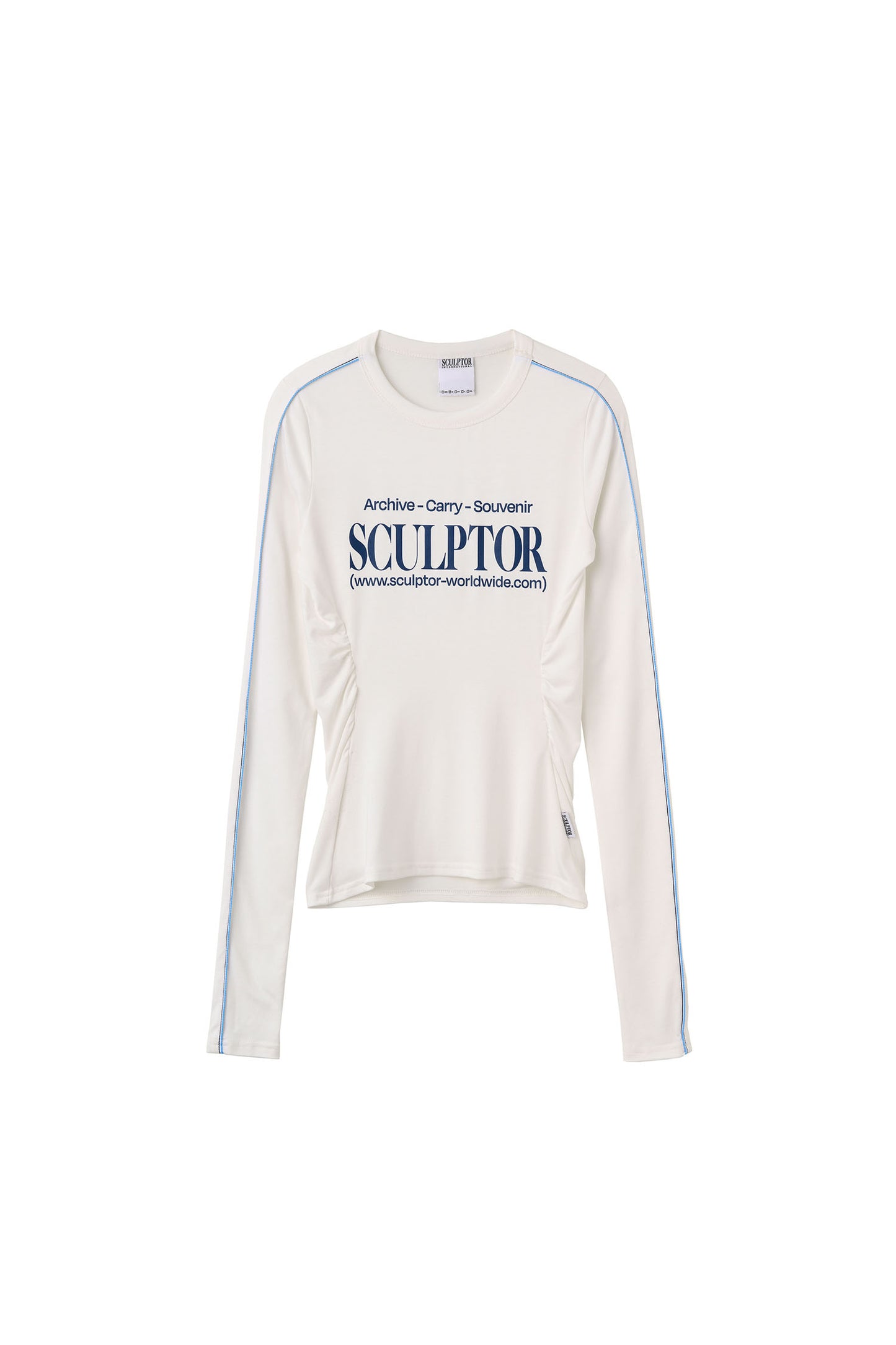 [SCULPTOR®] Sports Lettering L/S Tee (2 color)